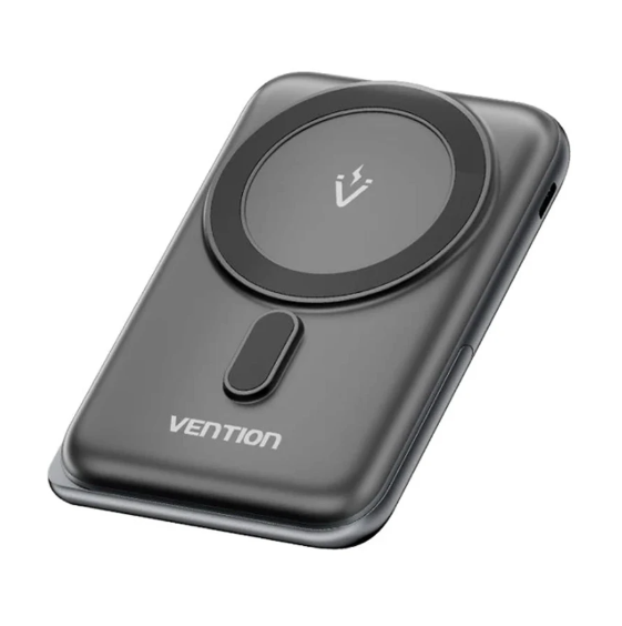 Picture of Vention FHNB0 10000mAh Black 20W MagSafe Qi Wireless Power Bank