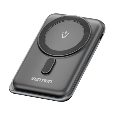 Picture of Vention FHNB0 10000mAh Black 20W MagSafe Qi Wireless Power Bank
