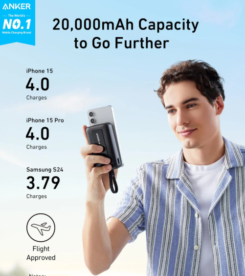 Picture of Anker Zolo 10000mAh Blue Power Bank