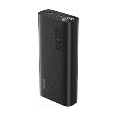 Picture of BWOO BO-P44 20000mAh 22.5W QC3.0 Black Power Bank With Digital Display