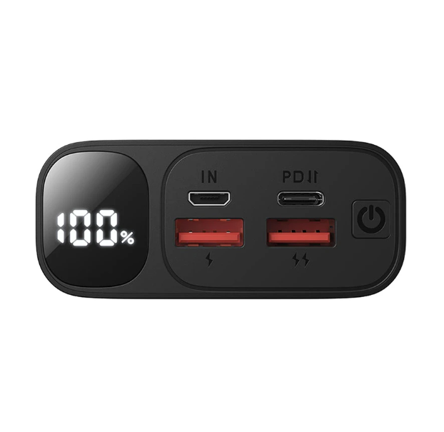 Picture of BWOO BO-P44 20000mAh 22.5W QC3.0 Black Power Bank With Digital Display