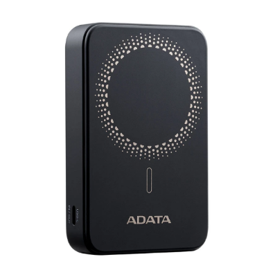 Picture of ADATA R100 10000mAh Black 20W MagSafe Qi Wireless Power Bank