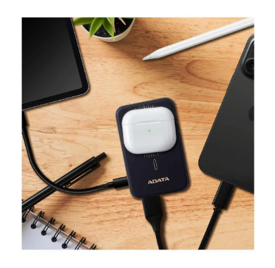 Picture of ADATA R100 10000mAh Black 20W MagSafe Qi Wireless Power Bank