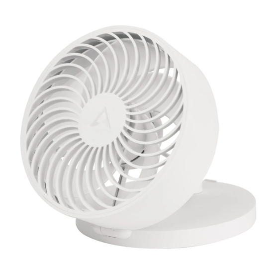 Picture of Arctic Summair Plus White Rechargeable Foldable Table Fan #AEBRZ00026A (5W, 2800mAh)