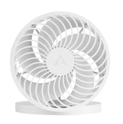 Picture of Arctic Summair Plus White Rechargeable Foldable Table Fan #AEBRZ00026A (5W, 2800mAh)