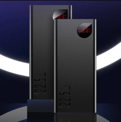 Picture of Baseus Adaman 20000mAh Black 22.5W Power Bank with Digital Display
