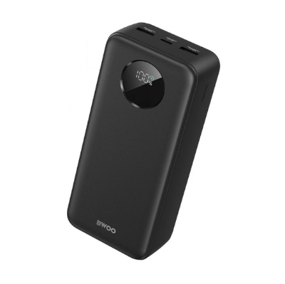 Picture of BWOO BO-P64W 30000mAh 22.5W Black Power Bank With LCD Screen