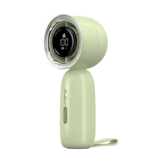 Picture of Vyvylabs Babbit Gray Rechargeable Handheld Fan #VKH01-WH (5W, 3000mAh)