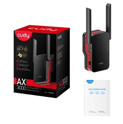 Picture of Cudy RE3000 AX3000Mbps Dual Band Wi-Fi 6 Range Extender