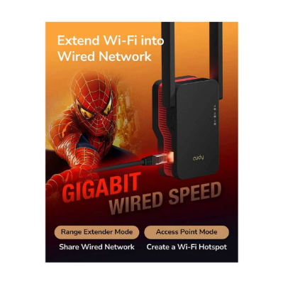 Picture of Cudy RE3000 AX3000Mbps Dual Band Wi-Fi 6 Range Extender
