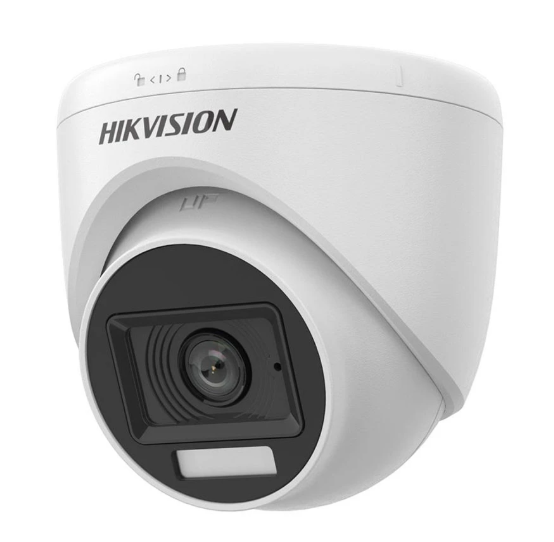 Picture of Hikvision DS-2CE76G0T-LPFS (2.8mm) (3MP) 2K Smart Hybrid Light Audio Fixed Turret CC Camera