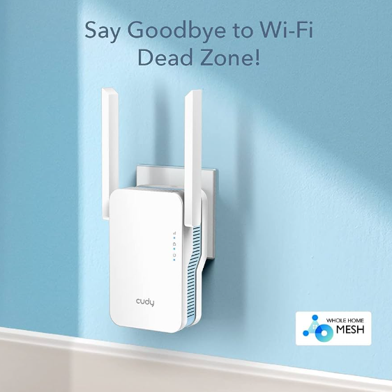 Picture of Cudy RE1200 AC1200Mbps Dual Band Mesh Wi-Fi Range Extender