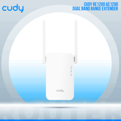 Picture of Cudy RE1200 AC1200Mbps Dual Band Mesh Wi-Fi Range Extender