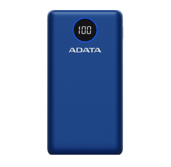Picture of ADATA P20000QCD হোয়াইট পাওয়ার ব্যাঙ্ক ২০০০০ এমএএইচ