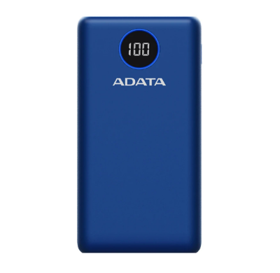 Picture of ADATA P20000QCD হোয়াইট পাওয়ার ব্যাঙ্ক ২০০০০ এমএএইচ