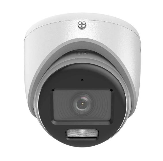 Picture of Hikvision DS-2CE70DF0T-LMFS (2.8mm) (2.0MP) Smart Hybrid Light ColorVu Fixed Turret CC Camera