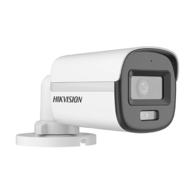 Picture of Hikvision DS-2CE10DF0T-LFS (3.6mm) (2.0MP) Smart Hybrid Light ColorVu Fixed Mini Bullet CC Camera