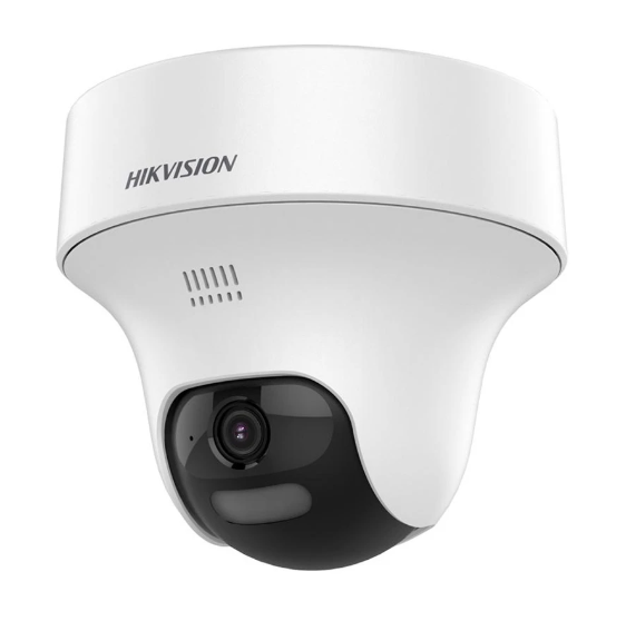 Picture of Hikvision DS-2CE70D0T-PTLXTS (2.8mm) (2.0MP) Two Way Audio & Siren Fixed PT Dome CC Camera