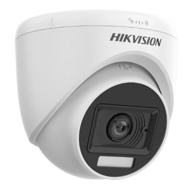 Picture of Hikvision DS-2CE70DF0T-PFS (2.8mm) (2.0MP) ColorVu Audio Indoor Fixed Turret CC Camera