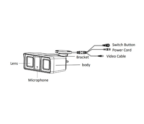 Picture of Hikvision DS-2CE18D0T-LFS (6.0mm) (2MP) Smart Hybrid Light Bullet CC Camera (Built-in Audio)