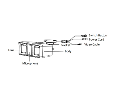 Picture of Hikvision DS-2CE18D0T-LFS (6.0mm) (2MP) Smart Hybrid Light Bullet CC Camera (Built-in Audio)