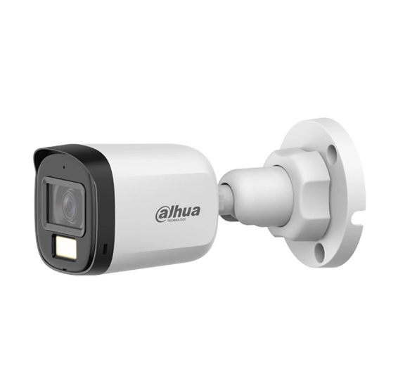 Picture of Dahua DH-HAC-B1A21P-U-IL-A (3.6mm) (2.0MP) Smart Dual Light HDCVI Fixed Bullet CC Camera (Built in Audio)