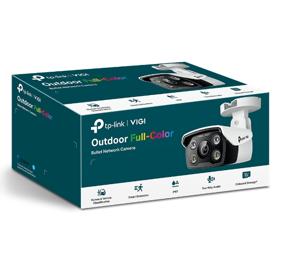 Picture of TP-Link VIGI C340 (4mm) (4MP) Outdoor Full-Color Bullet IP Camera