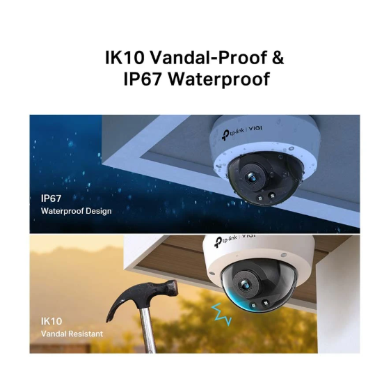 Picture of TP-Link VIGI C230I (4mm) (3.0MP) IR Dome IP Camera
