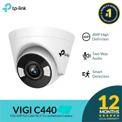 Picture of TP-Link VIGI C440 (2.8mm) (4MP) Full-Color Turret IP Camera