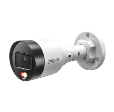 Picture of Dahua DH-IPC-HFW1239S1-A-IL (3.6mm) (2.0MP) Smart Dual Light Bullet IP Camera (Built in Audio)