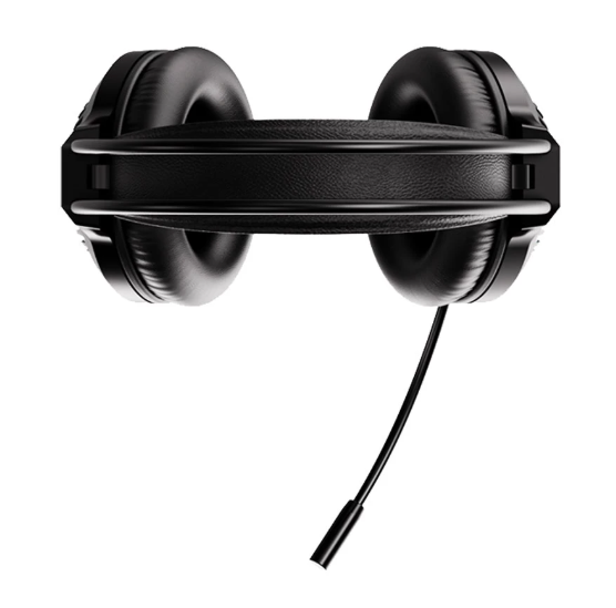 Picture of AULA S605 Wired Double Port Black Over-Ear Gaming Headphone