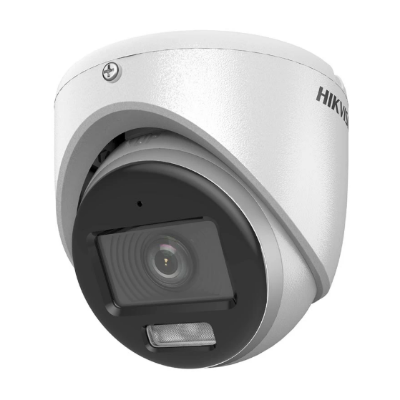 Picture of Hikvision DS-2CE70KF0T-LMFS 5.0MP 3K ColorVu Audio Fixed Turret CC Camera