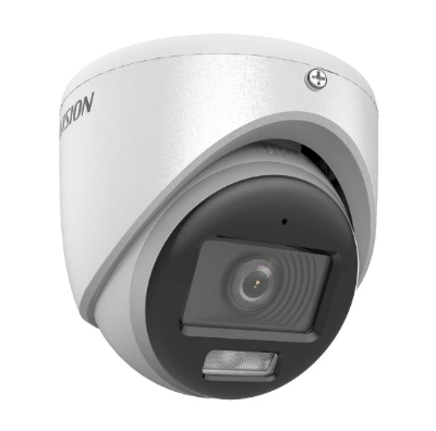 Picture of Hikvision DS-2CE70KF0T-LMFS 5.0MP 3K ColorVu Audio Fixed Turret CC Camera