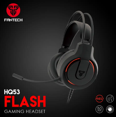 Picture of Fantech HQ53 Flash Wired Black Gaming Headphone