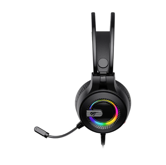 Picture of Havit Gamenote H2040d Wired Black RGB Gaming Headphone
