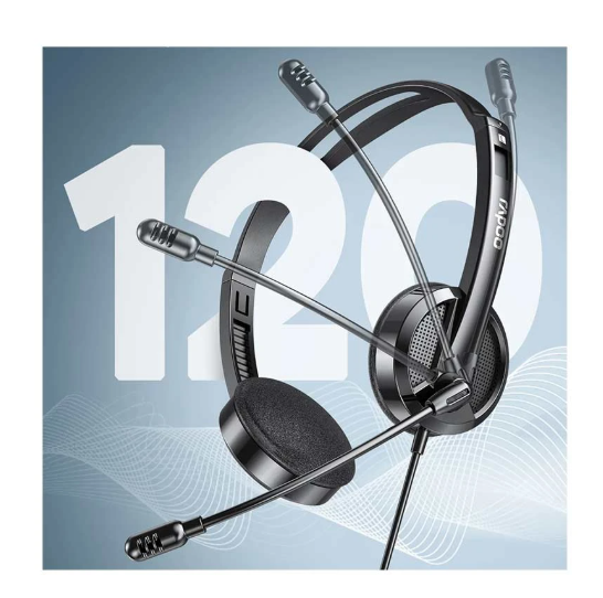 Picture of Rapoo H102 Black Wired Stereo Headphone