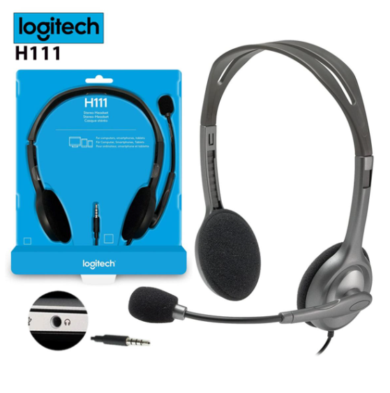Picture of Logitech h111সিঙ্গেল পোর্ট হেডফোন
