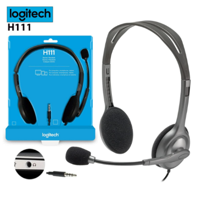 Picture of Logitech h111সিঙ্গেল পোর্ট হেডফোন