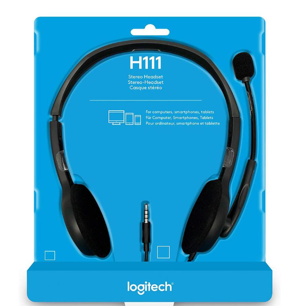 Picture of Logitech h111সিঙ্গেল পোর্ট হেডফোন