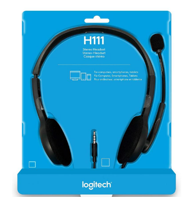 Picture of Logitech h111সিঙ্গেল পোর্ট হেডফোন