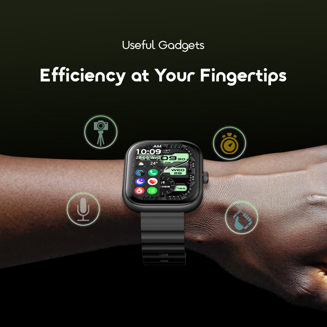 Picture of Oraimo Watch 6 Smart Watch OSW-807 with 2.04 Inch Display and Zinc Alloy Body Frame