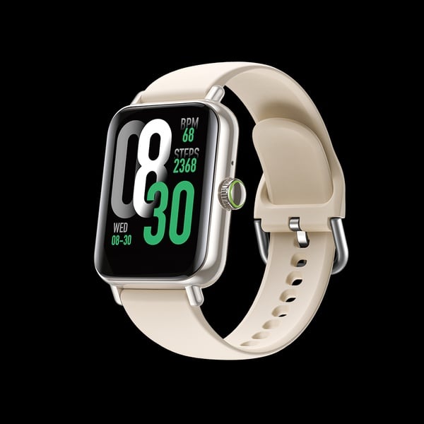 Picture of Oraimo Smart Watch 6 Pro OSW-807S Chrome / Titanium Gold with Durable Design and Fitness Features