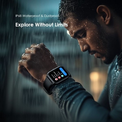 Picture of Oraimo Watch 5 Lite Smart Watch OSW-804 with 2.01 Inch HD Display and 100 Plus Sports Modes