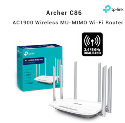 Picture of TP-Link Archer C86 AC1900 Mbps Gigabit Dual-Band Wi-Fi Router