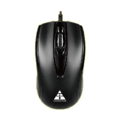 Picture of Golden Field GF-M101 Wired Black Mouse
