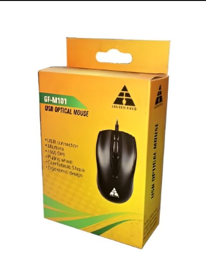 Picture of Golden Field GF-M101 Wired Black Mouse