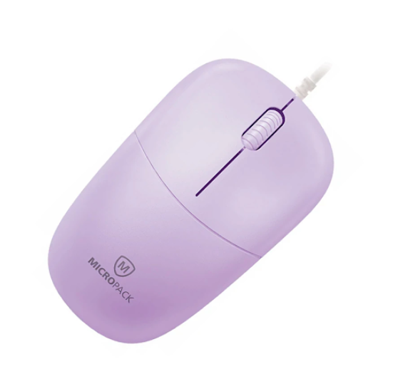 Picture of Micropack M-105 Silent Purple Wired Optical Mouse