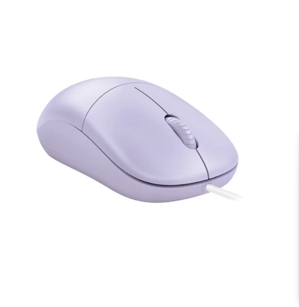 Picture of Micropack M-105 Silent Purple Wired Optical Mouse