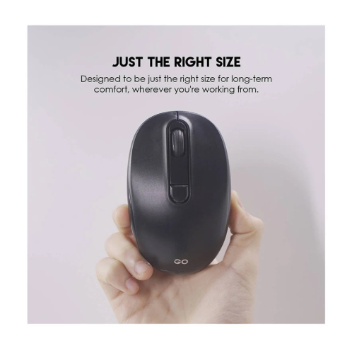 Picture of Fantech Go W192 Silent Wireless Black Optical Mouse