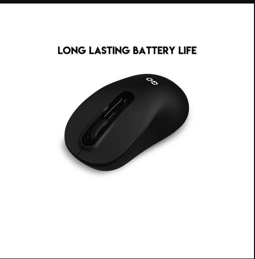 Picture of Fantech Go W608 Wireless Black Optical Mouse